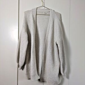 World Market Womens Open Cardigan Sweater One Size Cream OS